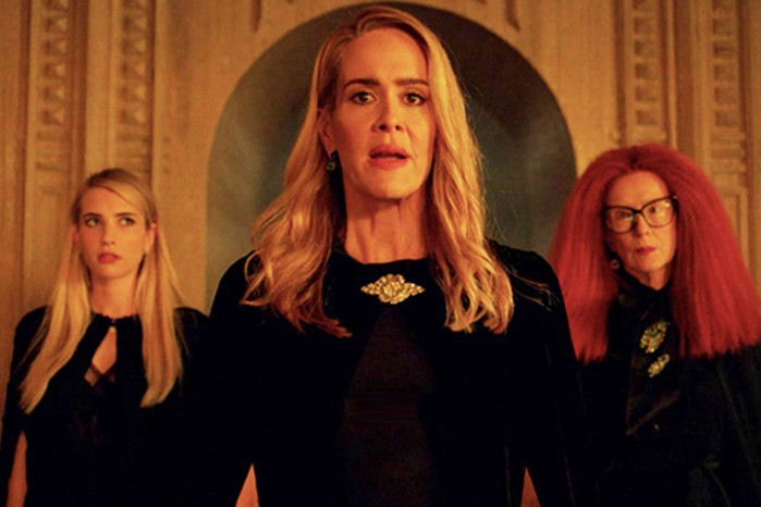 Emma Roberts, Sarah Paulson and Frances Conroy in AHS: Apocalypse